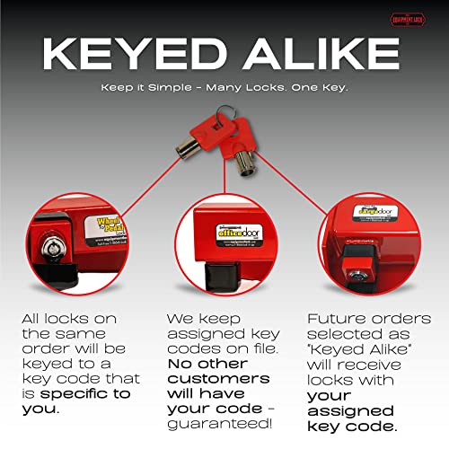 Equipment Lock Heavy Duty Wheel Lock
