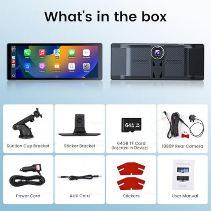 10.26" Carplay Screen for Car