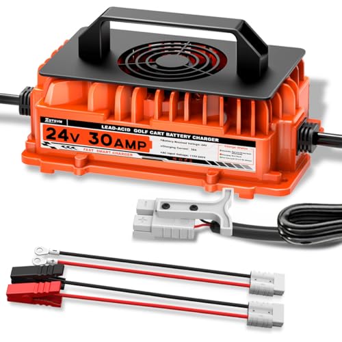 30A 24V Battery Charger 24 Volt Forklift Fast Charger with Anderson Plug Lead