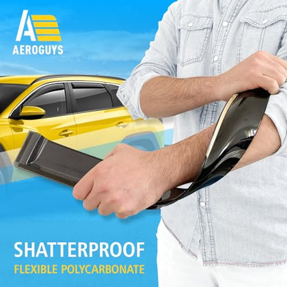 Extra Durable Window Deflectors in (4 Count)