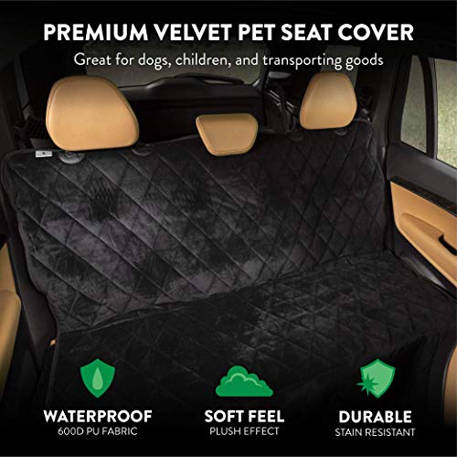 Velvet Rear Car Seat Protector w