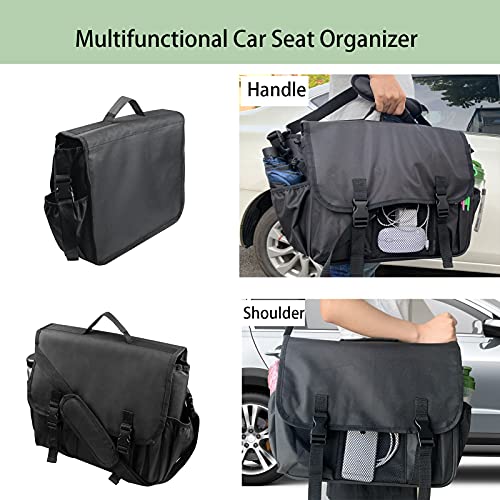 Car Front Seat Organizer for Law Enforcement