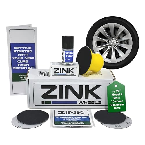 Premium Tesla Wheel Curb Rash Repair Kit for Model X 20