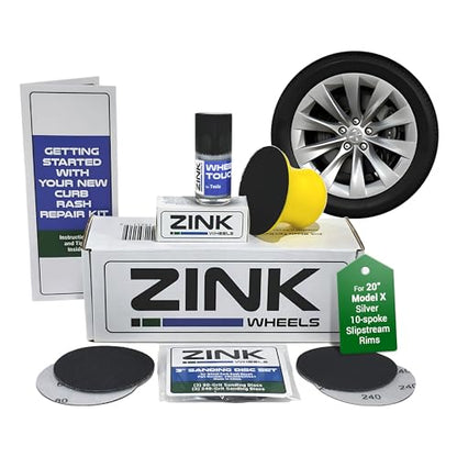 Premium Tesla Wheel Curb Rash Repair Kit for Model X 20