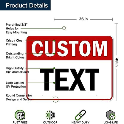 Custom Sign Custom Sign for Business