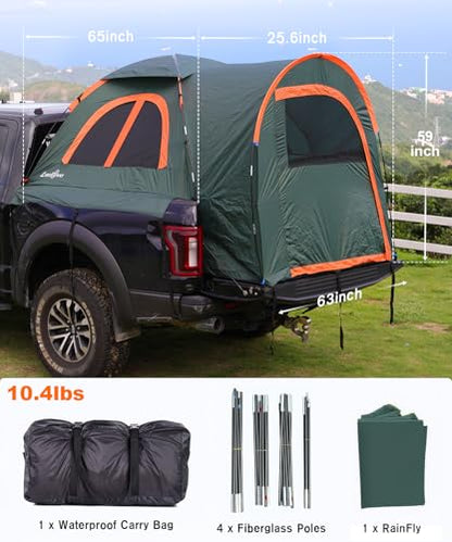 Truck Bed Tent for 2 Person