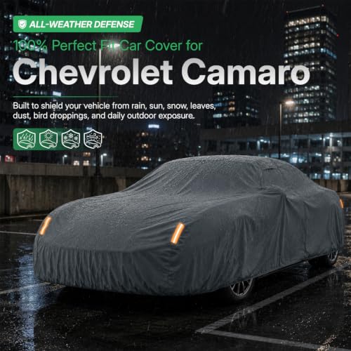 Waterproof Heavy Duty Car Cover Custom Fit Chevrolet Camaro