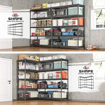 72.8" W Storage Shelves Load 1600LBS