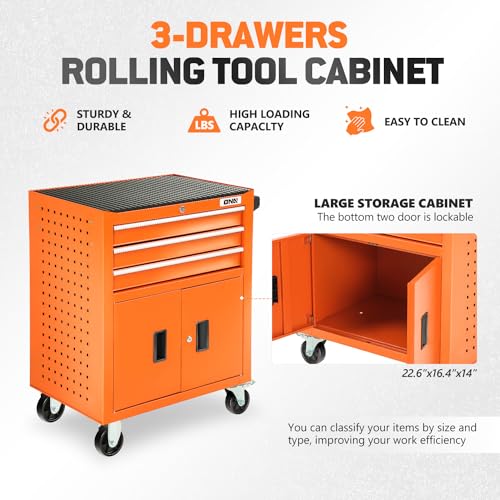 3 Drawer Rolling Tools Chest