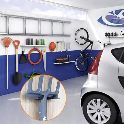 16 Pack Garage Storage System Steel U Hooks with Anti (6 Count)