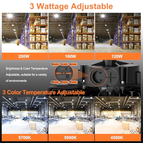 12Pack UFO LED High Bay Light 200W