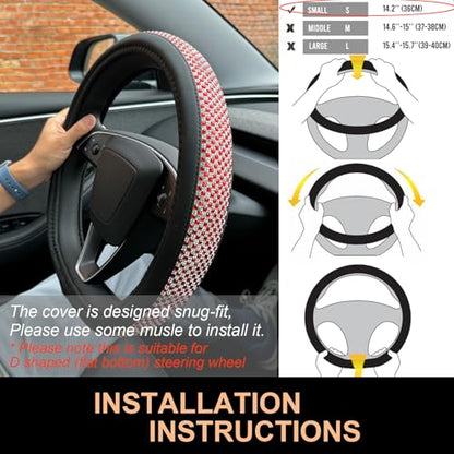 Bling Comfy Steering Wheel Cover for Tesla Model Y
