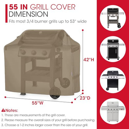 55 Inch Grill Cover