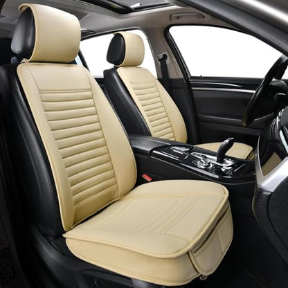 Universal Leather Car Seat Covers Full Set