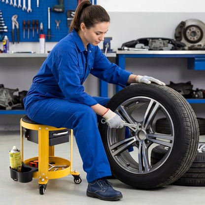 Rolling Mechanic Stool