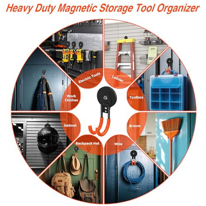Strong Magnetic Hooks Heavy Duty (2 Count)