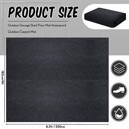 Shed Floor Mat 6 x 8.2 ft