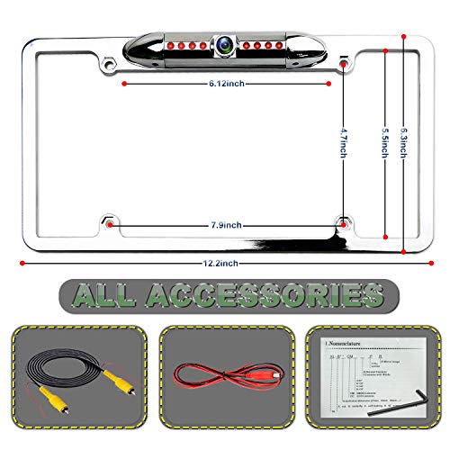 License Plate Backup Camera
