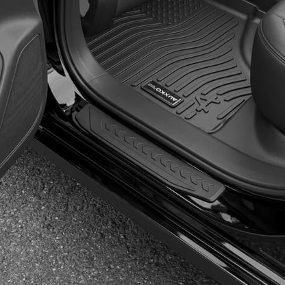 Floor Mats Cargo Mat Door Sill for Honda Civic Hybrid Sedan 2012 (4 Count)