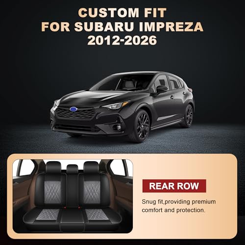 Car Seat Covers for Subaru Impreza 2012