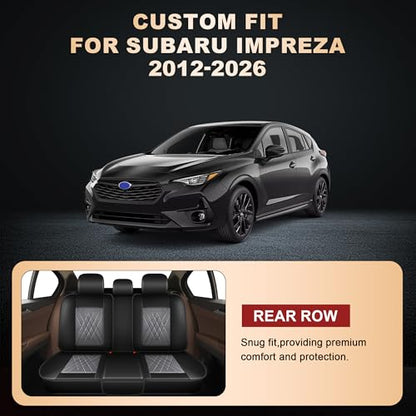 Car Seat Covers for Subaru Impreza 2012