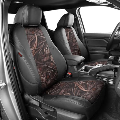 Tacoma Leather Car Seat Covers Custom Fit for Toyota Tacoma 2012 2013 2014 2015