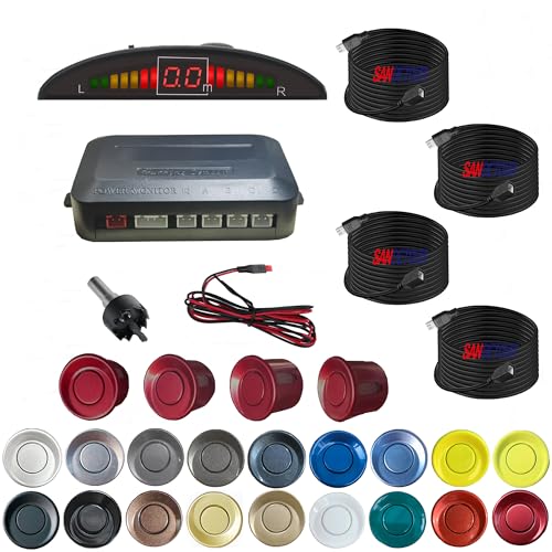 Parking Sensor Kit Backup Sensor Kit Reverse Sensor for Pickup & Extended Vehicles