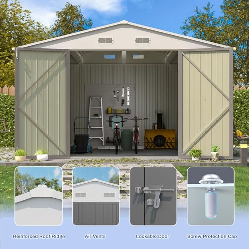 10x8 FT Outdoor Storage Shed