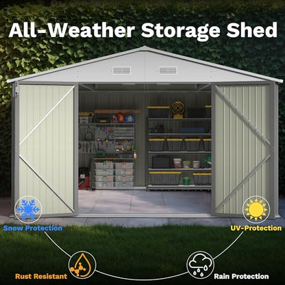 10x14 FT Outdoor Storage Shed