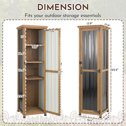 Tall Narrow Outdoor Storage Cabinet