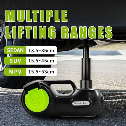 Electric Car Jack Kit 5 ton 12V Hydraulic Car Jack Lift