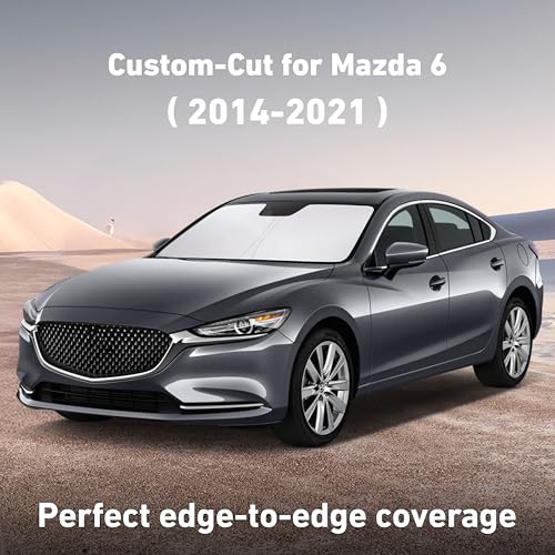 Windshield Sunshade Compatible for Mazda 6 2014