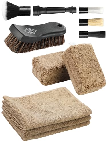 9PCS Car Detailing Brush Set