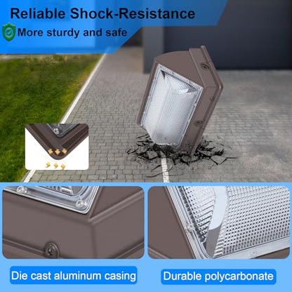120W LED Wall Pack Light for Yard