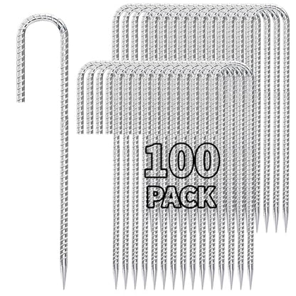 12 inch Stakes Heavy Duty 100 (100 Count)