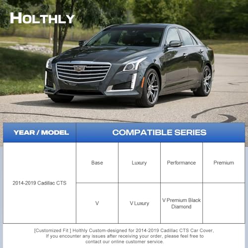 10 Layers Car Cover Custom Fit for Cadillac CTS CTS