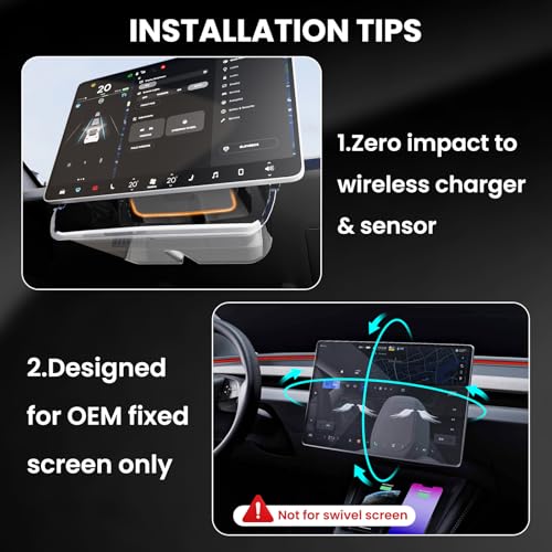 Model Y Juniper & Model Y L Under Screen Storage Organizer 2025