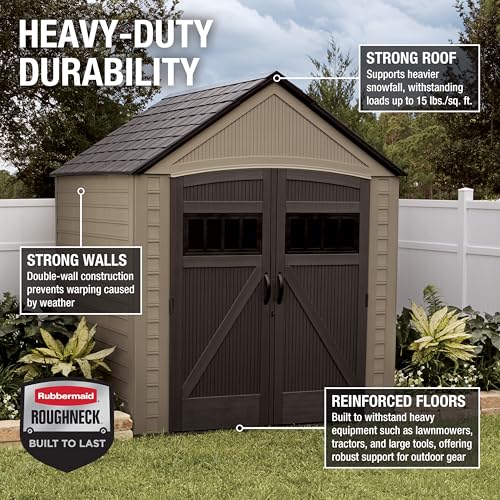 Resin Outdoor Storage Shed with Floor