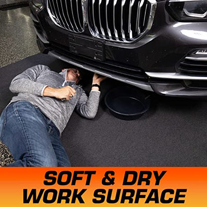 Premium Maintenance Mat Oil Spill Garage Floor Mat (2 Count)