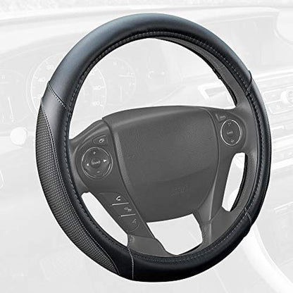 White Steering Wheel Cover