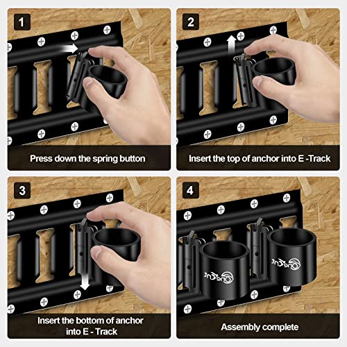 5 Pack E Track Tool Holders