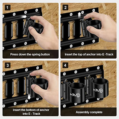 5 Pack E Track Tool Holders