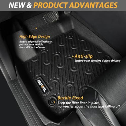 TPE Floor Mats & Backrest Mats & Cargo Liner Set for 2024