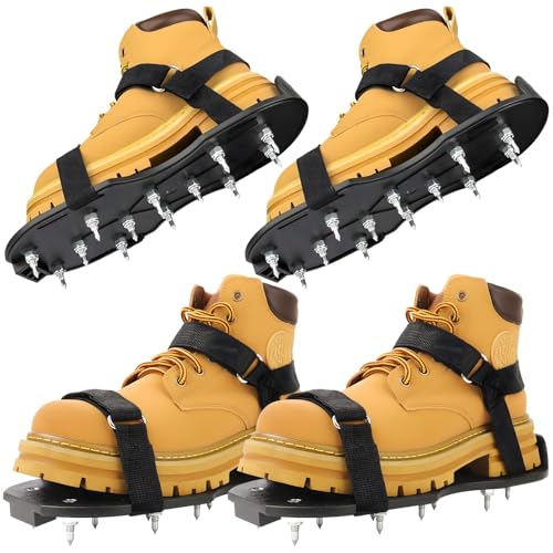 Epoxy Floor Spiked Shoes Fully Assembled Gunite Spiked Shoes with 3 (4 Count)
