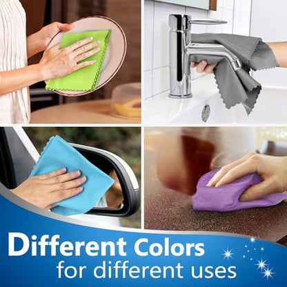 Glass Polishing Streak Free Miracle Cleaning Cloth (8 Count)