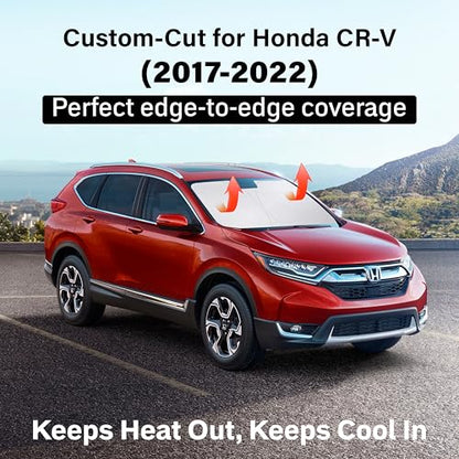 Windshield Sun Shade Compatible for Honda CR