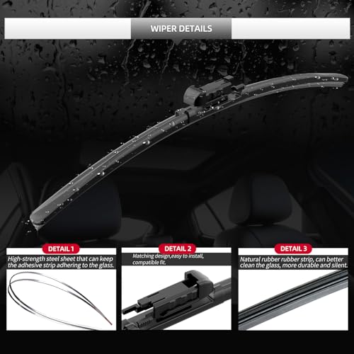 Front Windshield Wipers for BMW 4 Series 430i M440I 2021