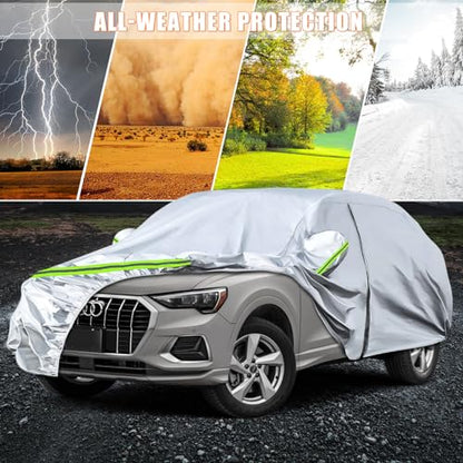 6 Layers Silver Waterproof Car Covers Replace for 2012