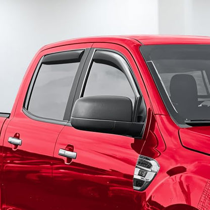in Channel Extra Durable Rain Guards for Trucks Ford Ranger 2019