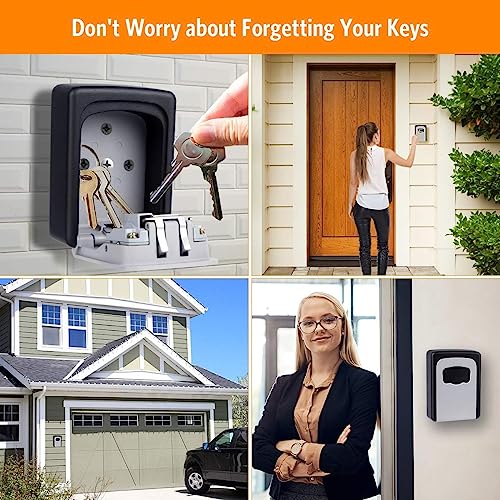 Key Lock Box Wall Mounted (7.68 Ounce)